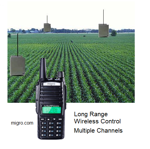 Long Range Wireless Multiple Channels